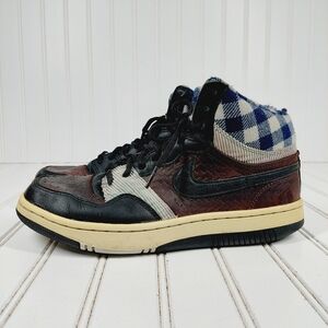 Nike Court Force Premium High-Top Athletic Lace Up Sneakers H378